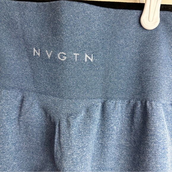 NVGTNg Slate Blue Buttery Soft High Waisted Seamless Activewear Leggings NWT XS - Picture 8 of 16